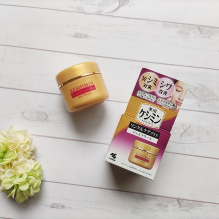 リンクルケアプラスジェルクリーム/ケシミン/フェイスクリームを使ったクチコミ(1枚目)