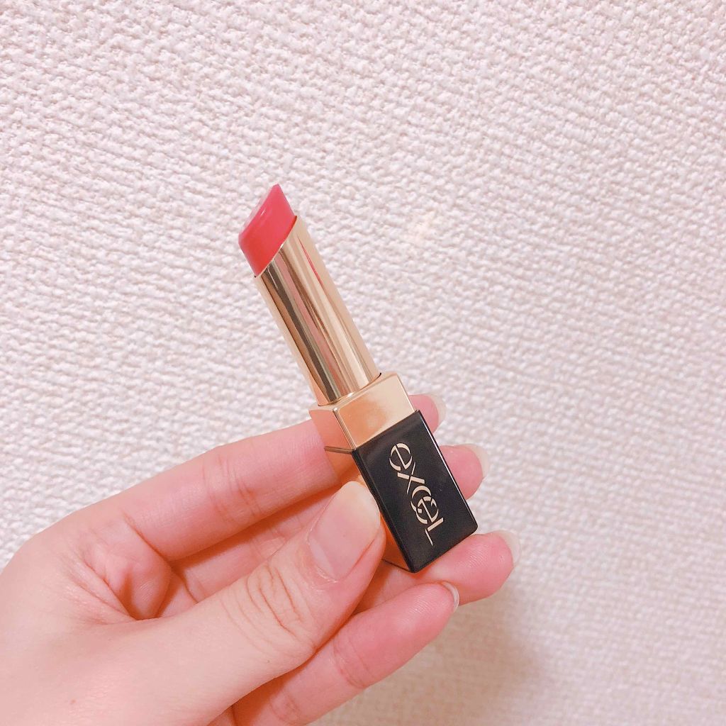 グレイズバームリップ/excel/口紅を使ったクチコミ(2枚目)