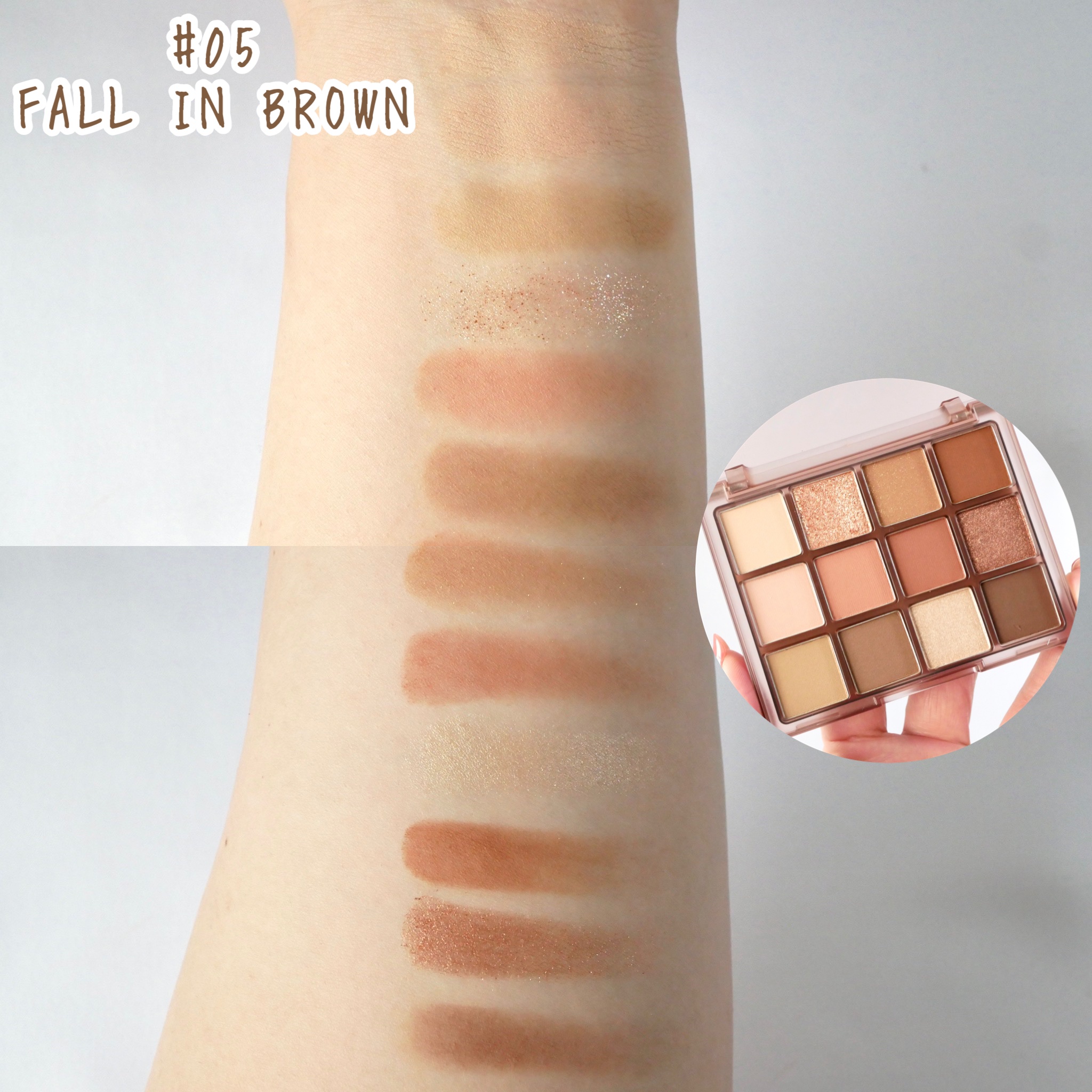 ホーリーモリーレイヤーパレット/HAKIT/アイシャドウパレットを使ったクチコミ（3枚目）