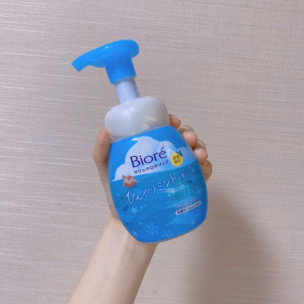 花王 ビオレ マシュマロホイップ ひんやりミント /ビオレ/洗顔フォームを使ったクチコミ(1枚目)