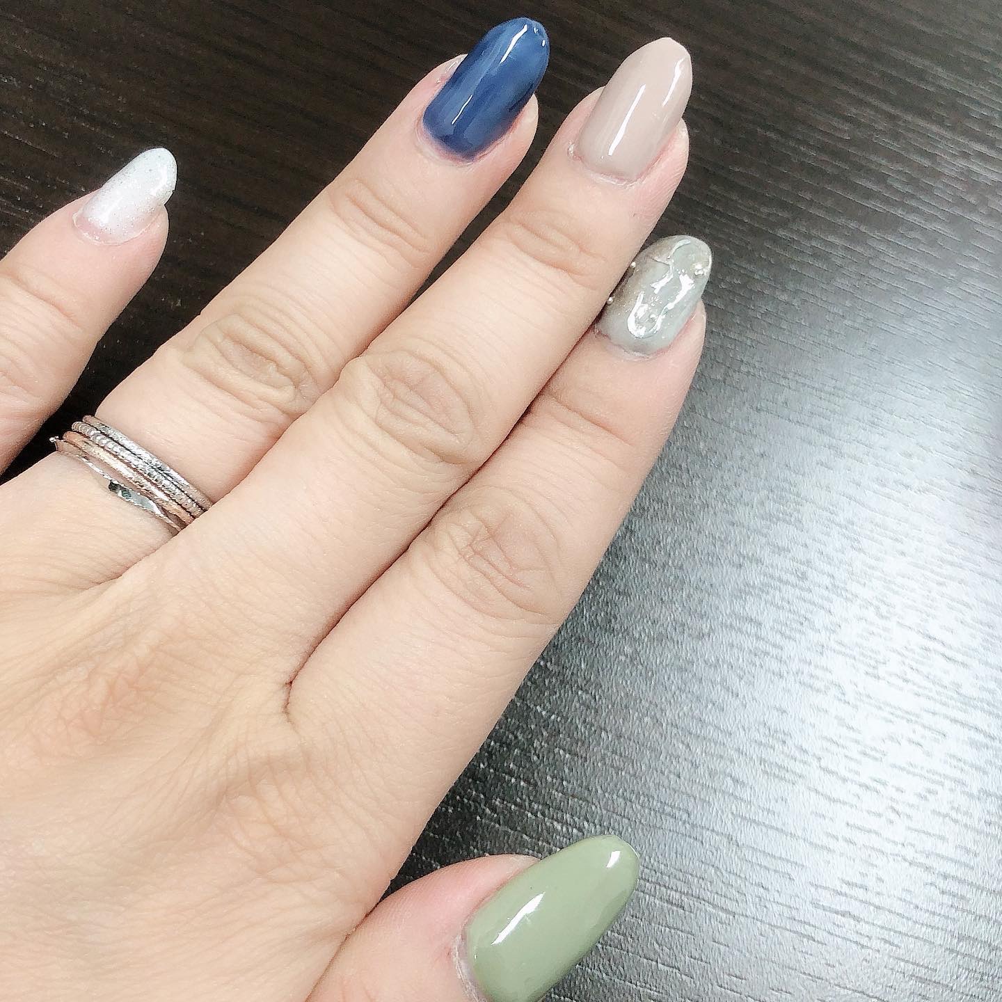 ジェルネイル（ライト対応）/セリア/ジェルネイルを使ったクチコミ（2枚目）