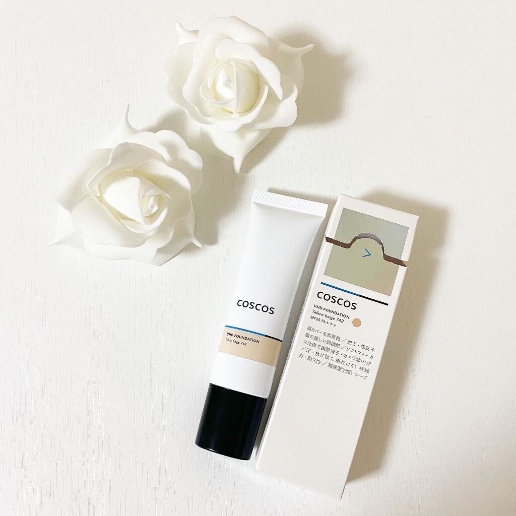 ちゃの on LIPS 「『COSCOSUHDファンデーション』.COSCOSのファンデ..」(1枚目)