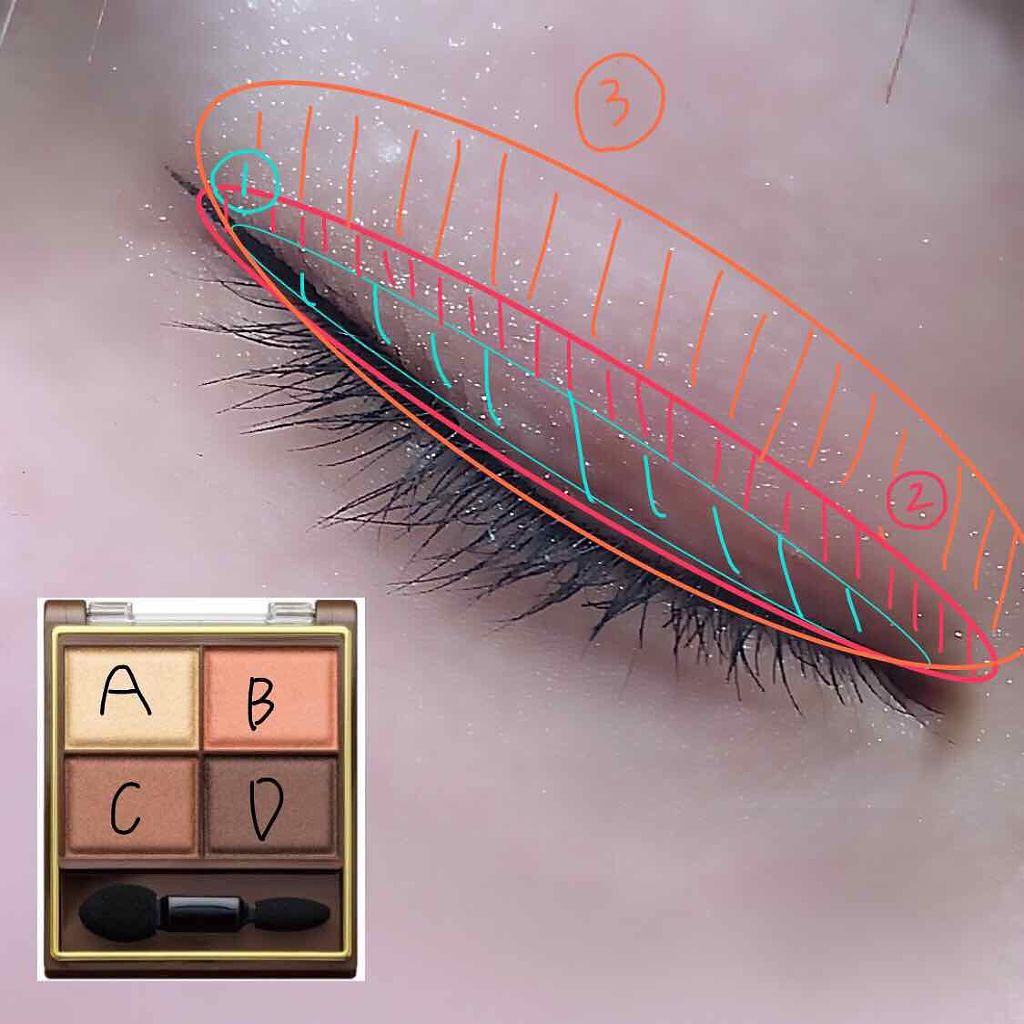 スキニーリッチシャドウ/excel/アイシャドウパレットを使ったクチコミ（2枚目）