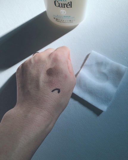 キュレル 潤浸保湿 乳液ケアメイク落とし/キュレル/ミルククレンジングを使ったクチコミ(3枚目)