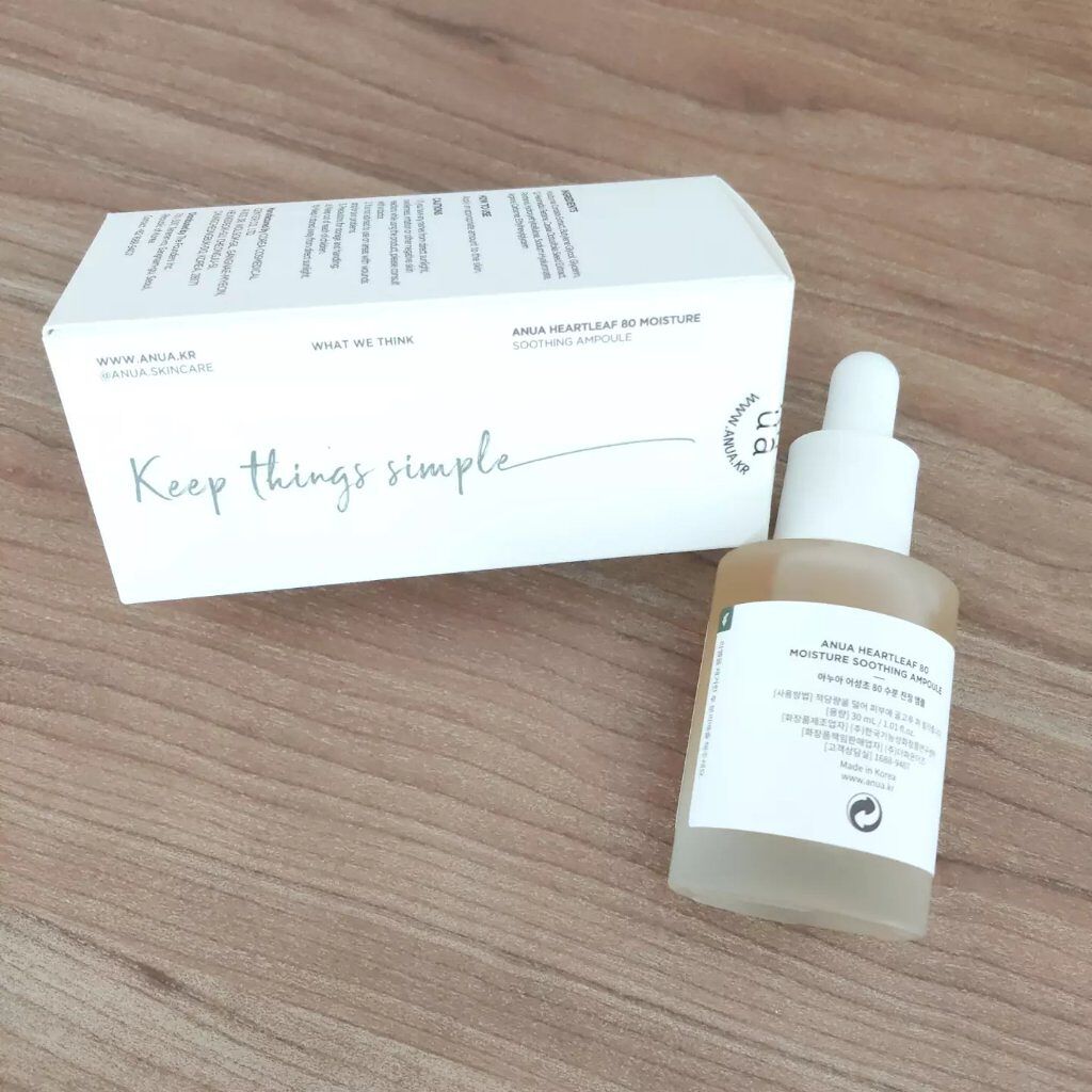 ドクダミ80%スージングアンプル/Anua/美容液を使ったクチコミ(2枚目)