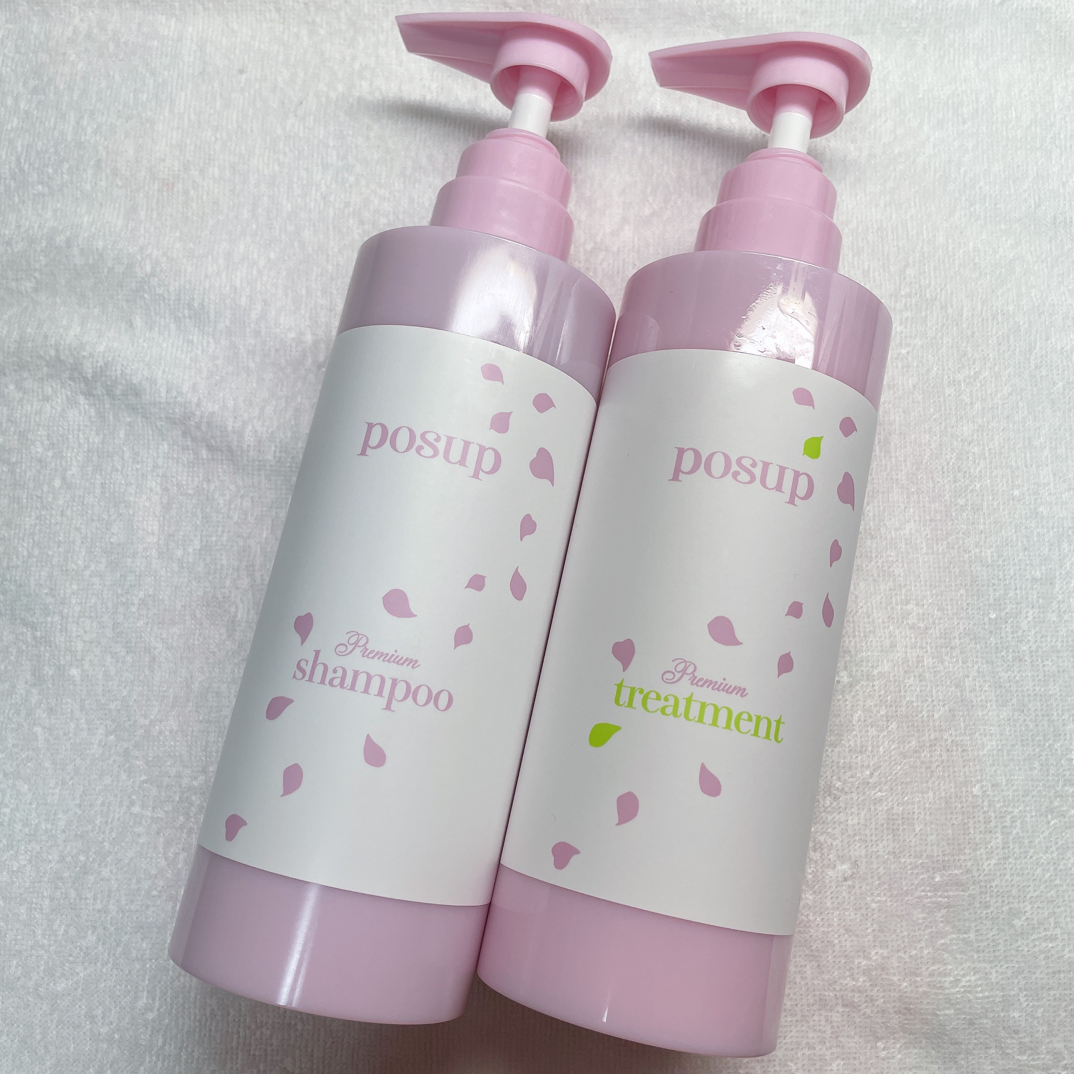 ポスプ プレミアムシャンプー/プレミアムトリートメント/posup/市販シャンプーを使ったクチコミ（1枚目）