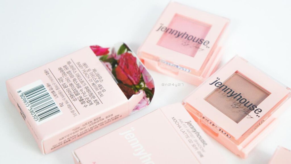 エアーフィットアーティストシャドウ 03Rosy Beige/jenny house/単色アイシャドウを使ったクチコミ（2枚目）