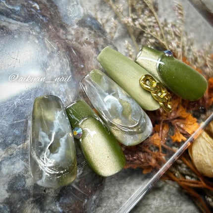 ミラーパウダー/ネイル工房/ネイル用品を使ったクチコミ(7枚目)