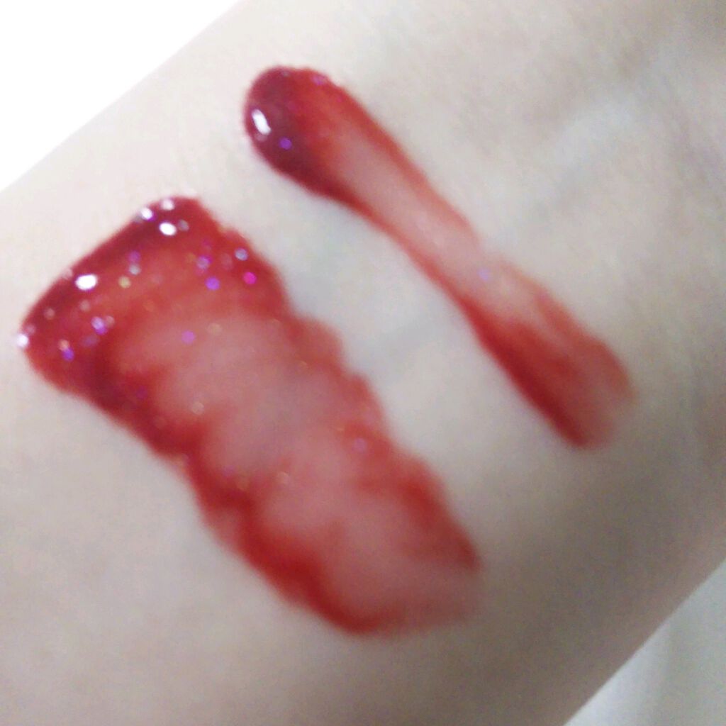 アピュー ジューシーパン スパークリングティント/A’pieu/口紅を使ったクチコミ(3枚目)