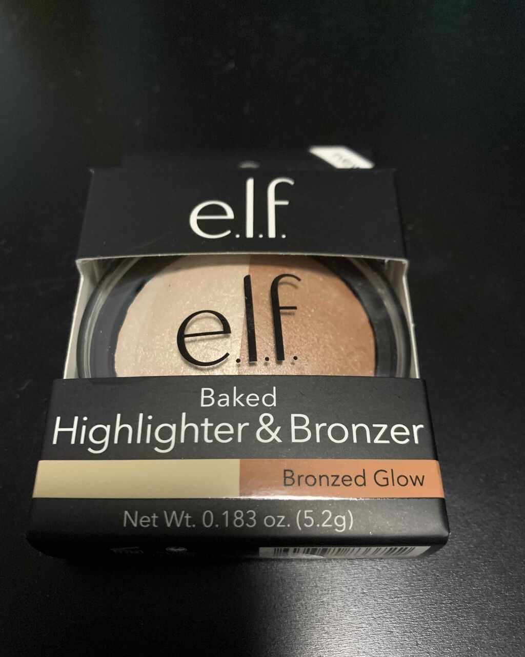 ベークドハイライター&ブロンザー/e.l.f. Cosmetics/パウダーハイライトを使ったクチコミ（1枚目）