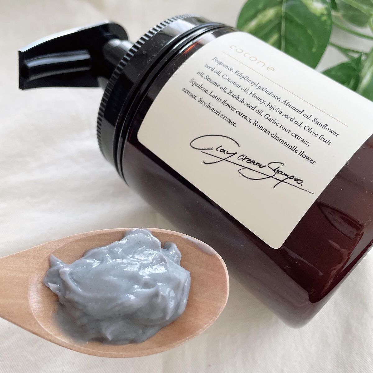 クレイクリームシャンプー（モイスト）/cocone/市販シャンプーを使ったクチコミ（2枚目）