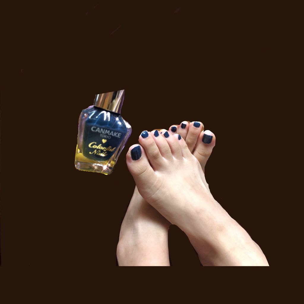 カラフルネイルズ/キャンメイク/マニキュアを使ったクチコミ（1枚目）