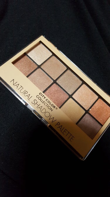 NATURAL SHADOW PALETTE/CITY COLOR/パウダーアイシャドウを使ったクチコミ（1枚目）