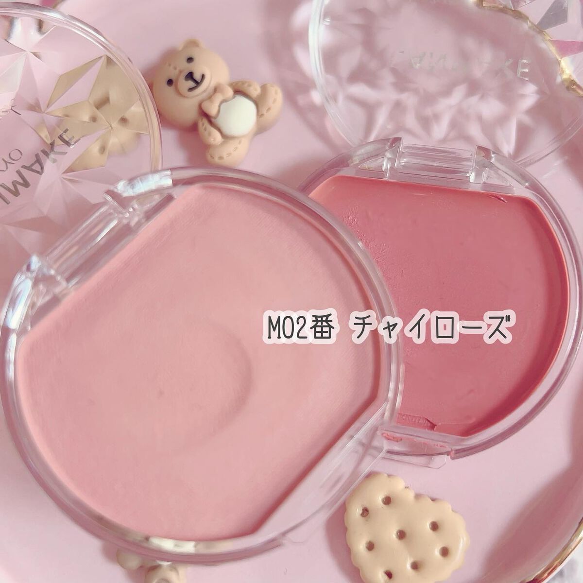 クリームチーク/キャンメイク/ジェル・クリームチークを使ったクチコミ（2枚目）