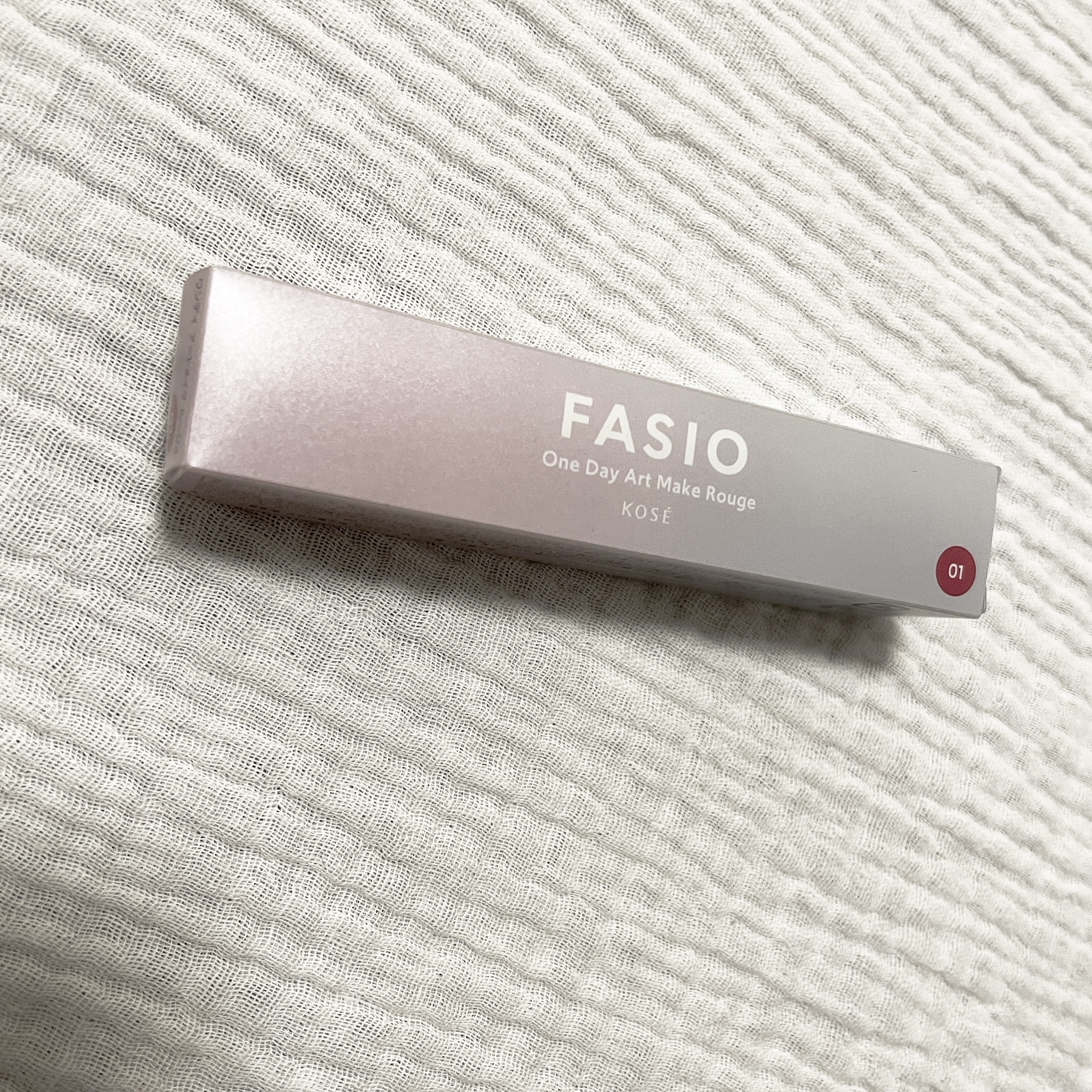 ワンデイ アートメイク ルージュ 01 Fruits Fusion/FASIO/口紅を使ったクチコミ（2枚目）