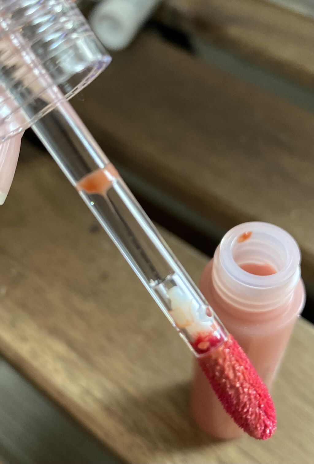 ニュアンスラップティント/Fujiko/リップティントを使ったクチコミ（2枚目）