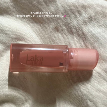 ジェリーイングヌードグロス/Laka/リップグロスを使ったクチコミ(1枚目)