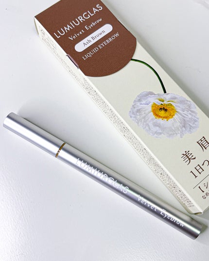 ベルベットアイブロウ/LUMIURGLAS/リキッドアイブロウを使ったクチコミ(5枚目)