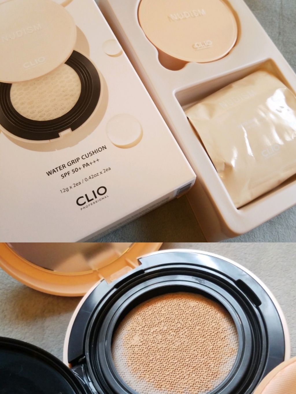 NUDISM MOIST COVER CUSHION/CLIO/クッションファンデーションを使ったクチコミ(2枚目)