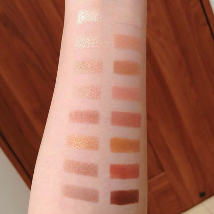 ボーン ディス ウェイ ザ ナチュラル ヌード アイシャドウ パレット/Too Faced/アイシャドウパレットを使ったクチコミ(2枚目)
