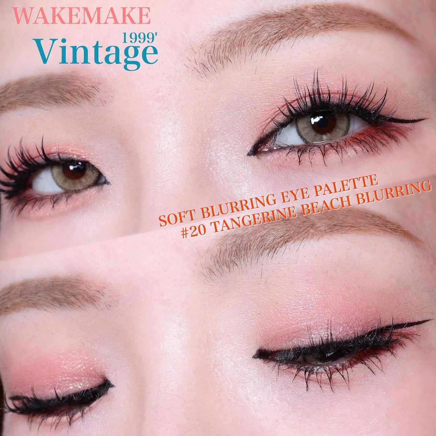 ソフトブラーリングアイパレット/wakemake/アイシャドウパレットを使ったクチコミ(5枚目)