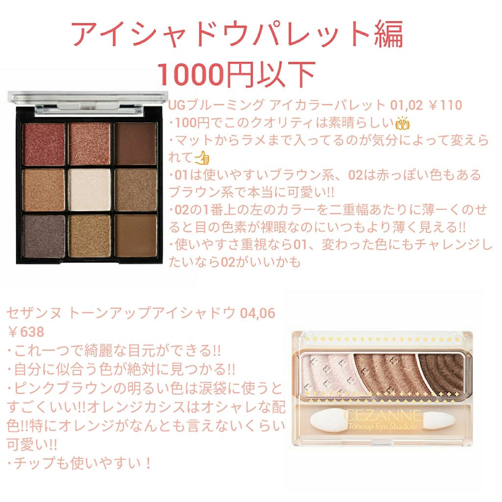 トーンアップアイシャドウ/CEZANNE/アイシャドウパレットを使ったクチコミ（3枚目）
