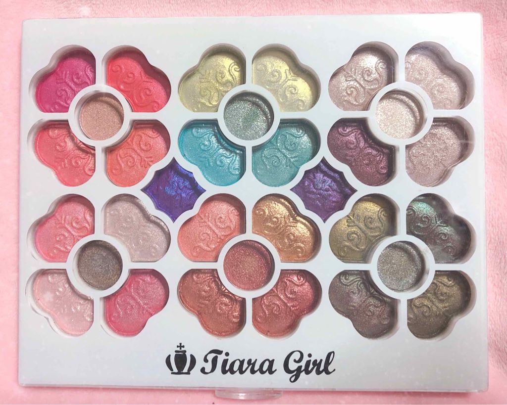 アイカラーパレット/ティアラガール/アイシャドウパレットを使ったクチコミ（1枚目）