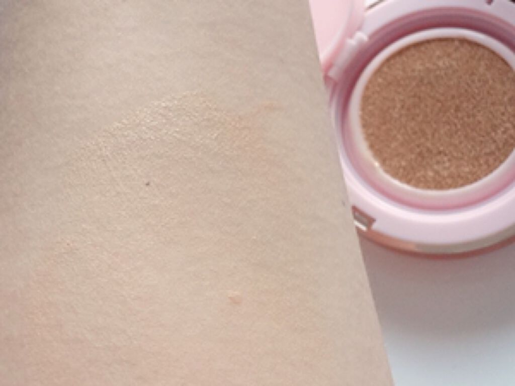 ピンクティーツリーカバークッション/APLIN/クッションファンデーションを使ったクチコミ(3枚目)