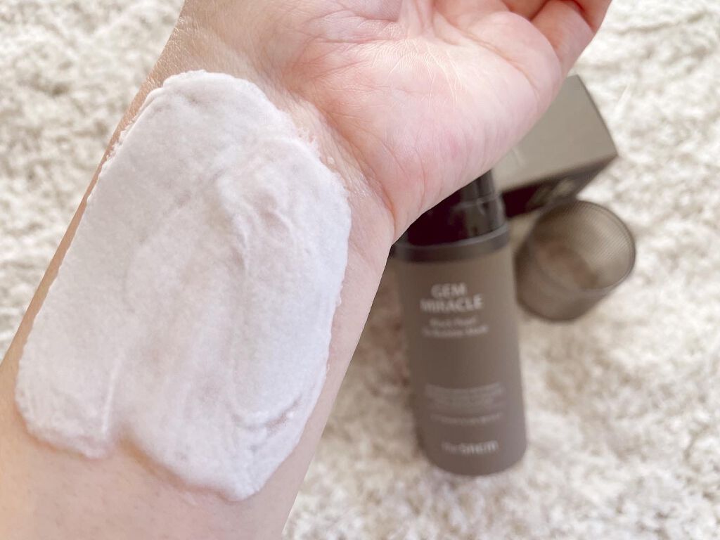 ジェムミラクル ブラックパール O2バブルマスク/the SAEM/洗い流すパック・マスクを使ったクチコミ(4枚目)