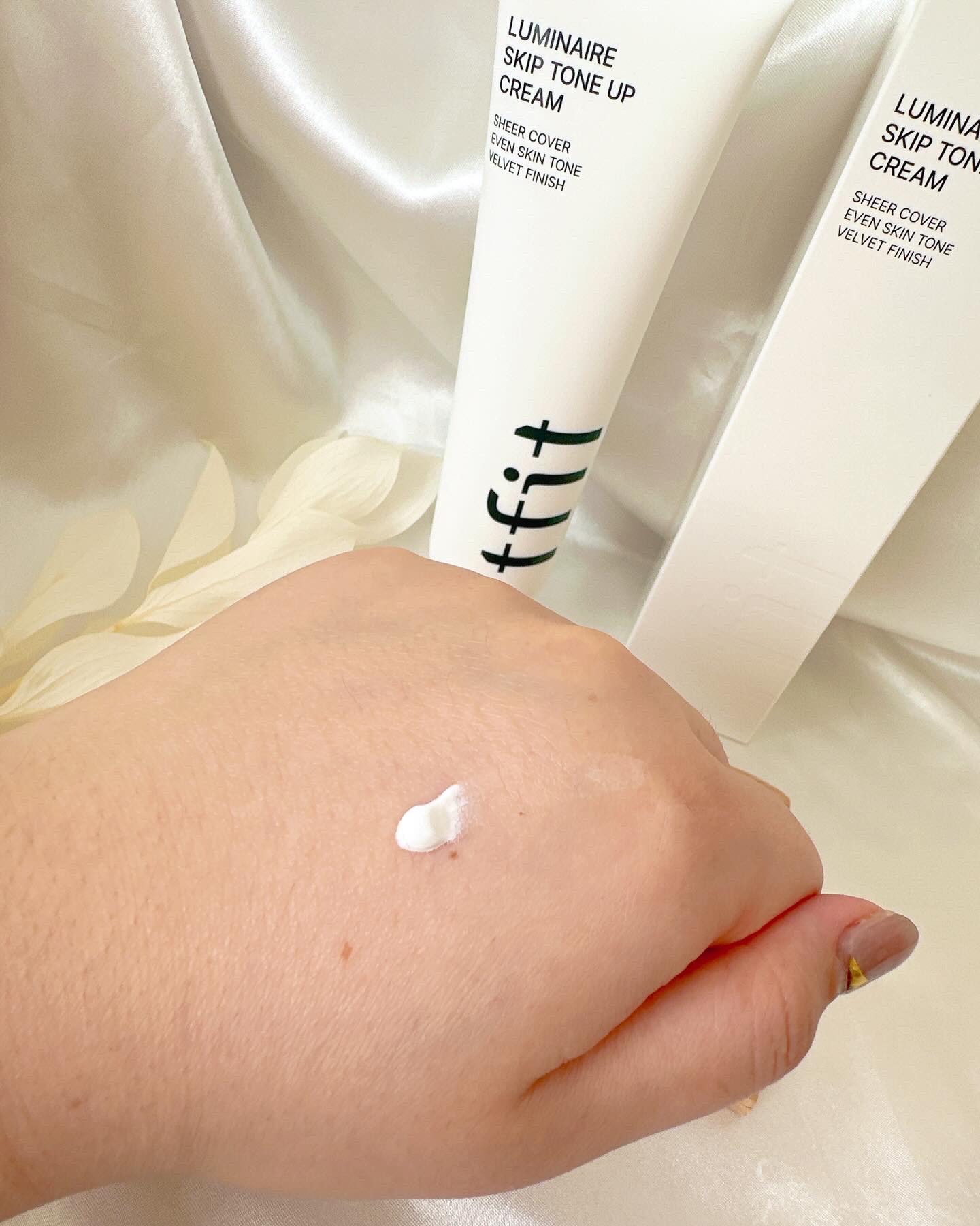 ルミネールスキップトーンアップクリーム/TFIT/化粧下地を使ったクチコミ（2枚目）