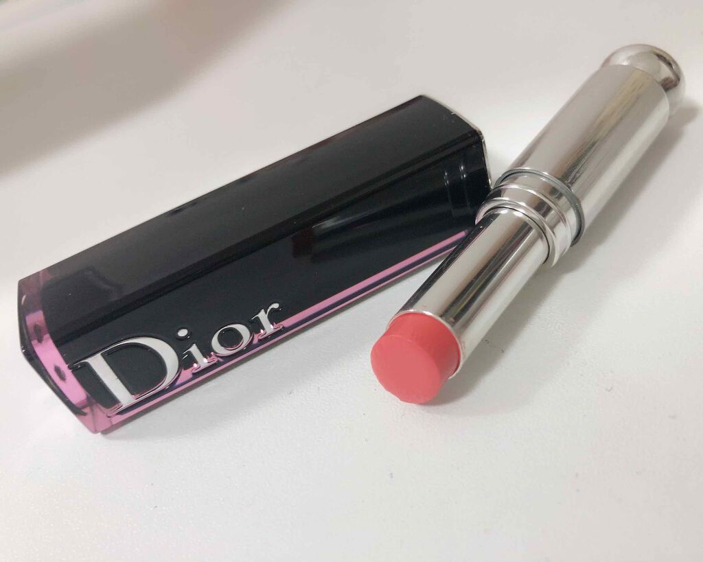 ディオール アディクト ラッカー スティック 447 サン バレー（生産終了）/Dior/口紅を使ったクチコミ（3枚目）