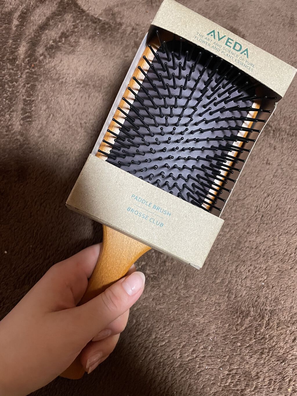 パドル ブラシ/AVEDA/ヘアブラシを使ったクチコミ（1枚目）