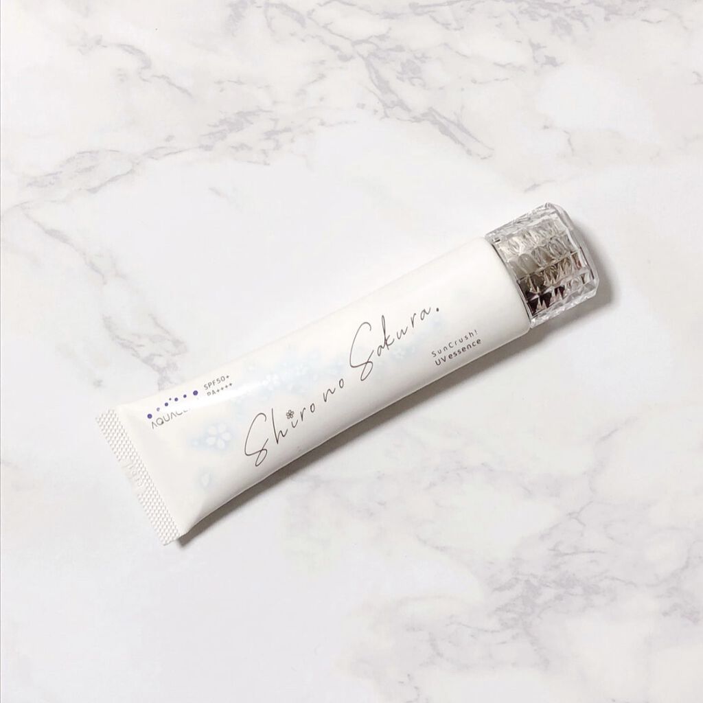 Sun Crush！UV essence 〜向日葵〜/Shiro no Sakura./日焼け止めクリームを使ったクチコミ（1枚目）