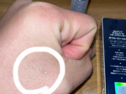 リキッド グリッター シャドウ/rom&nd/グリッターを使ったクチコミ(3枚目)