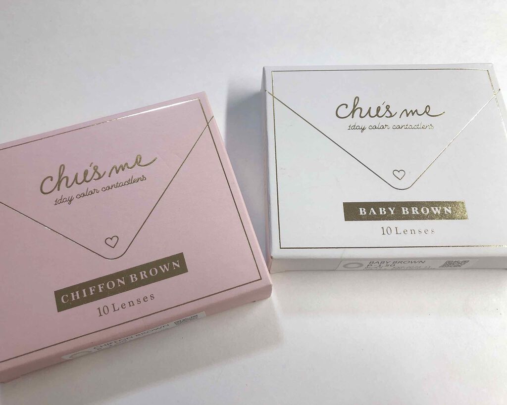 Chu's me 1day/Chu's me/ワンデー（１DAY）カラコンを使ったクチコミ（1枚目）