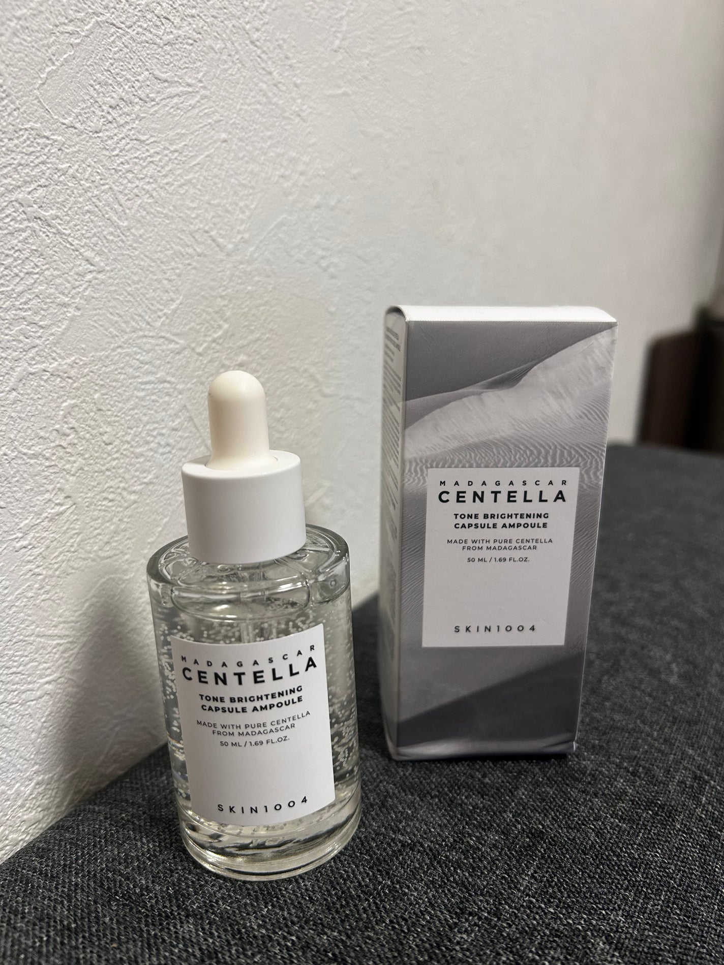 トーンブライトニング カプセルアンプル/SKIN1004/美容液を使ったクチコミ(2枚目)