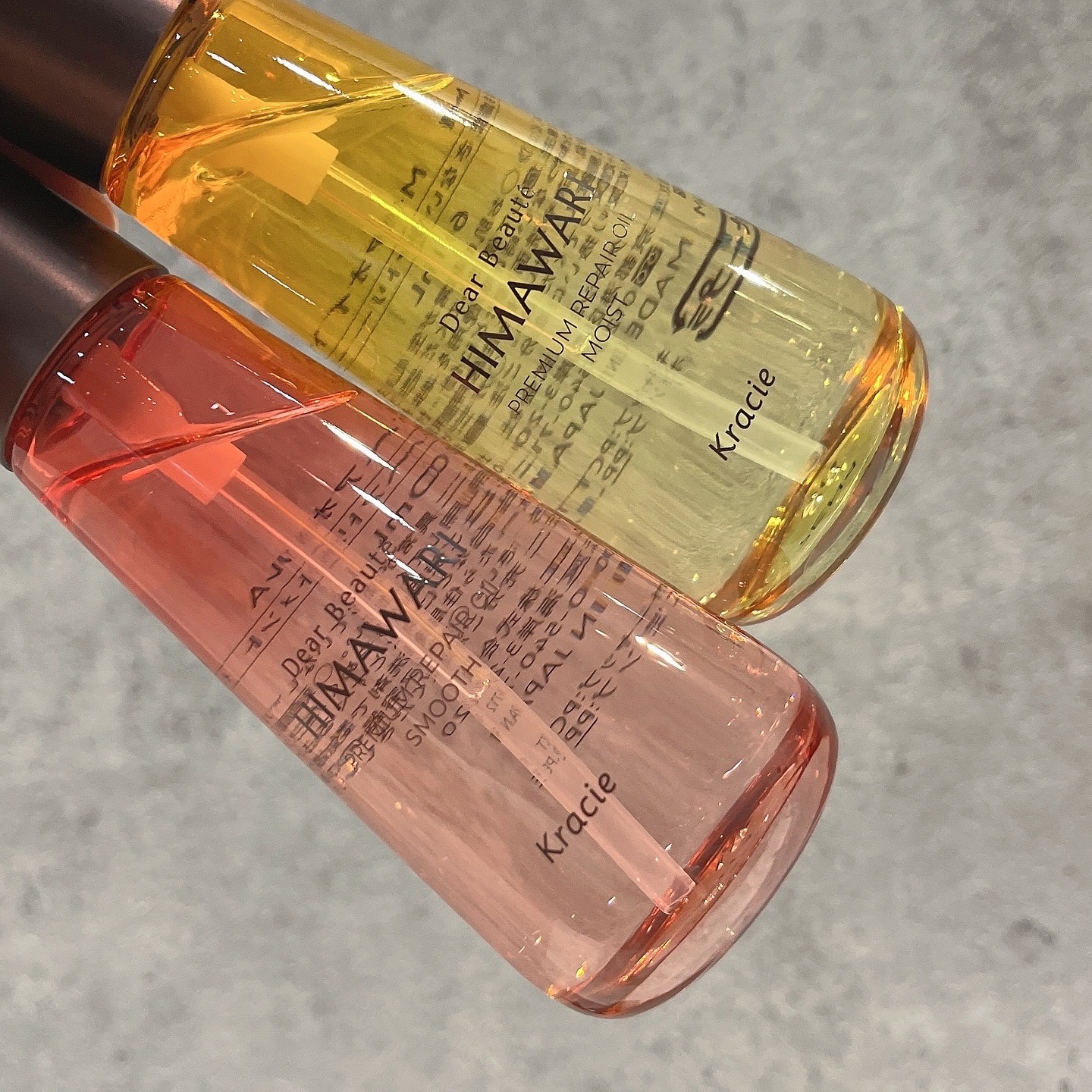 プレミアム　リペアオイル　（スムース）/ディアボーテ/ヘアオイルを使ったクチコミ（3枚目）