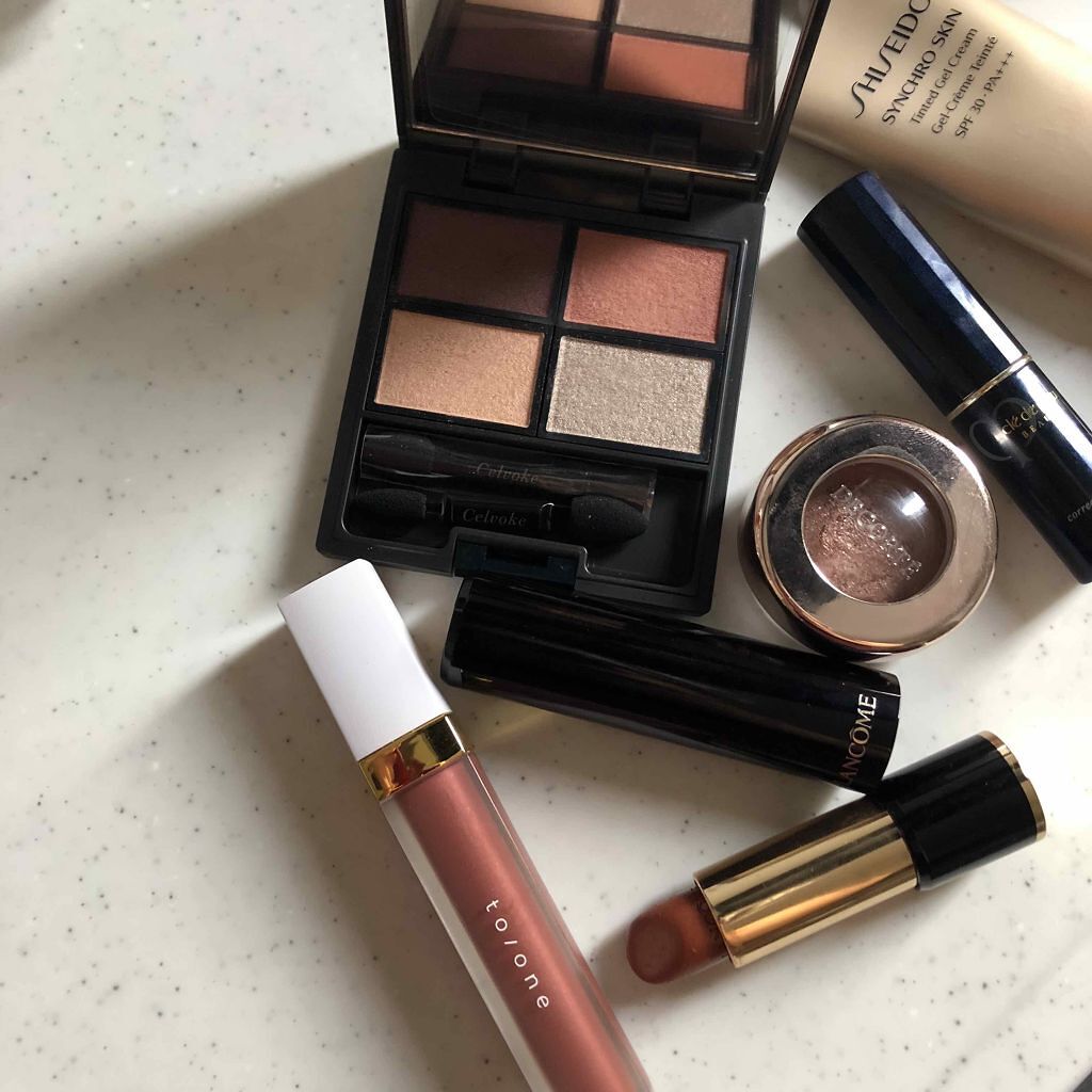 ラプソリュ ルージュ C76 ブラン セピア/LANCOME/口紅を使ったクチコミ（1枚目）