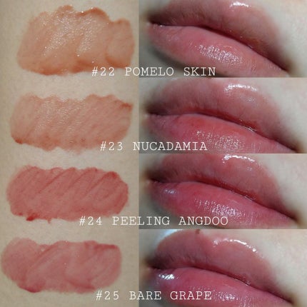 ジューシーラスティングティント/rom&nd/リップティントを使ったクチコミ(2枚目)