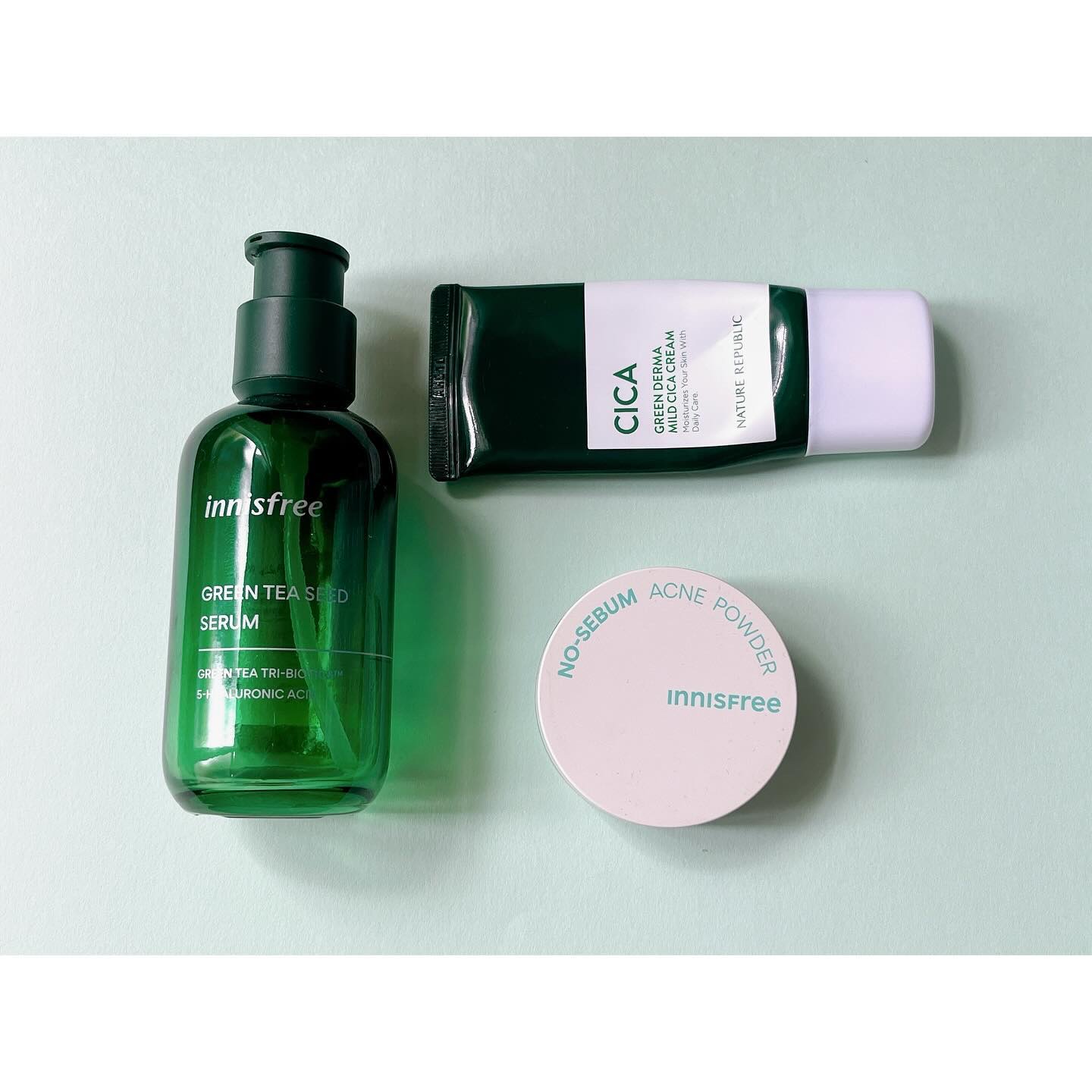 グリーン ダーマ マイルド クリーム/ネイチャーリパブリック/フェイスクリームを使ったクチコミ（2枚目）