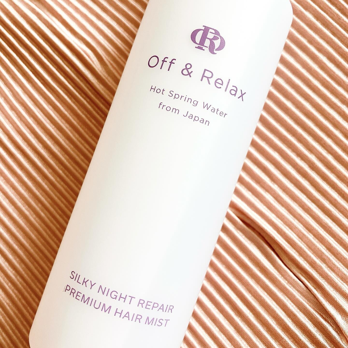 Off&Relax ORシルキーナイトリペアプレミアムヘアミストのクチコミ「Off&Relax 
ORシルキーナイトリペアプレミアムヘアミスト
〈バイオレットムスクの香り.....」（2枚目）