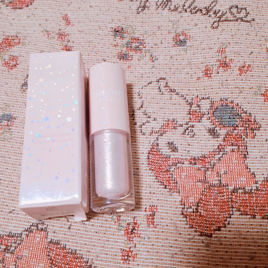 シュガー トゥインクル リキッド シャドウ/PERIPERA/リキッドアイシャドウを使ったクチコミ(1枚目)
