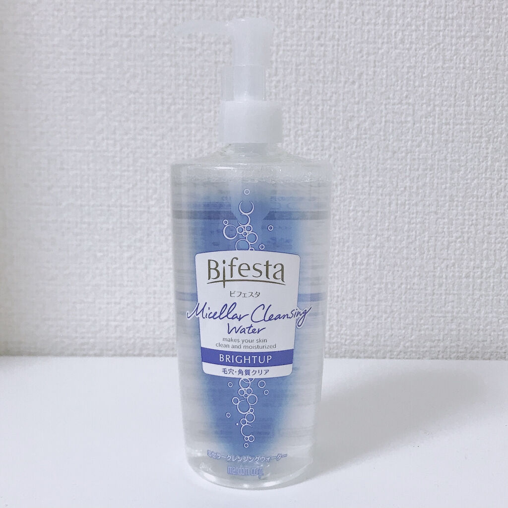クレンジングローション ブライトアップ 本体ボトル 300ml/ビフェスタ/クレンジングウォーターを使ったクチコミ（1枚目）