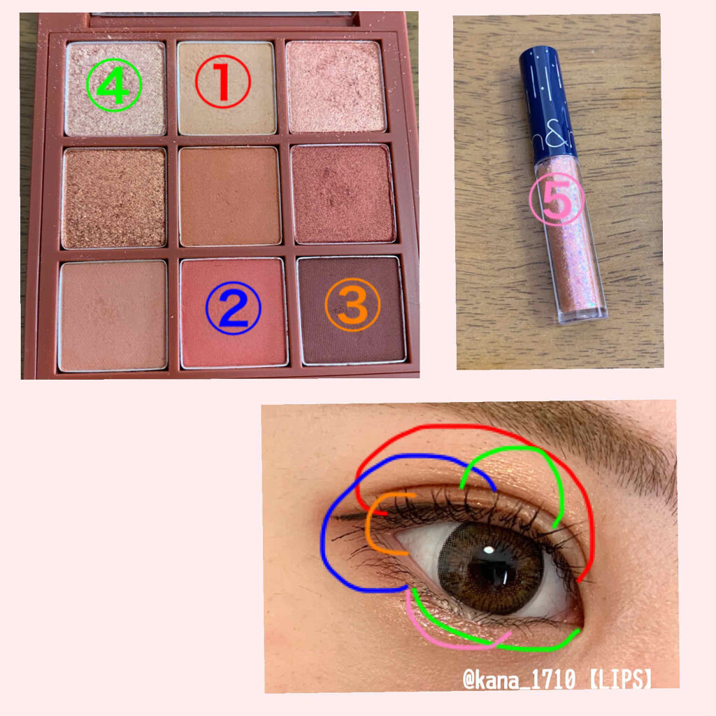 プレイカラーアイシャドウ メープルロード/ETUDE/アイシャドウパレットを使ったクチコミ（2枚目）