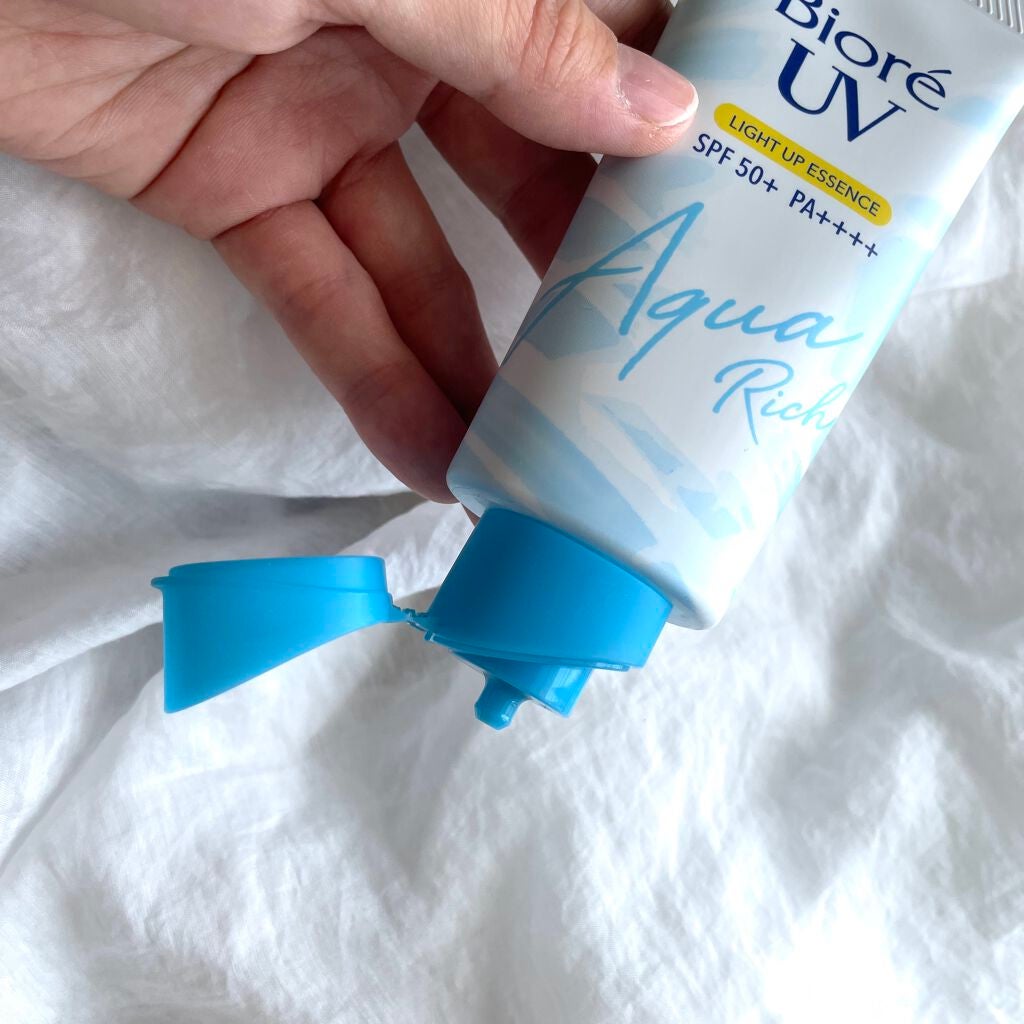 ビオレUV アクアリッチ ライトアップエッセンス/ビオレ/日焼け止めクリームを使ったクチコミ(2枚目)