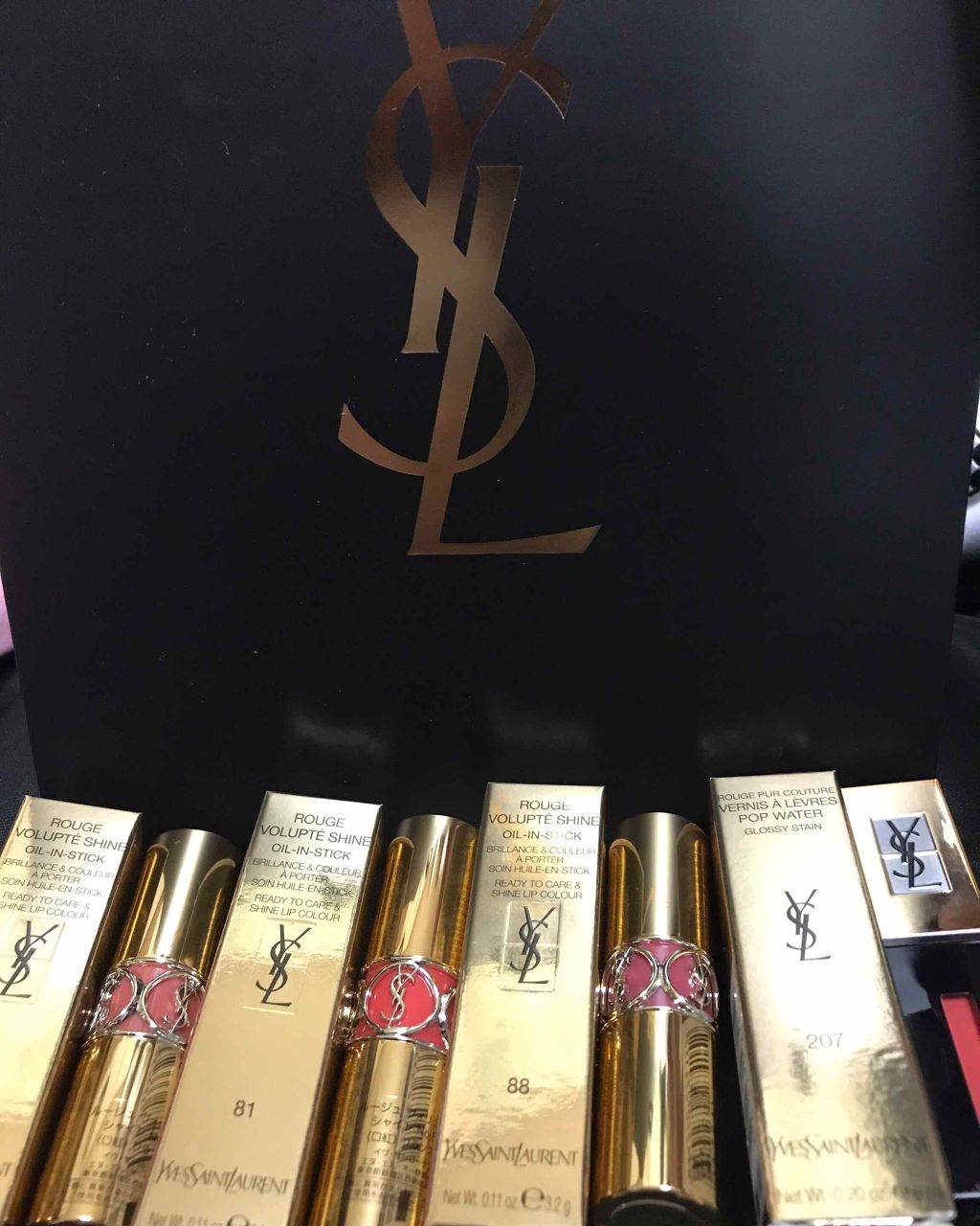 ルージュ ピュールクチュール ヴェルニ/YVES SAINT LAURENT BEAUTE/口紅を使ったクチコミ（1枚目）