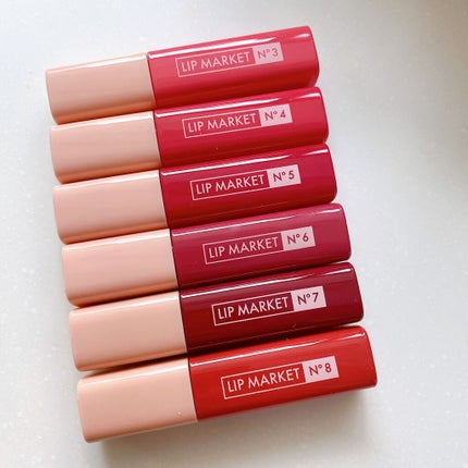 TONYMOLY トニモリリップマーケットシロップティントのクチコミ「\TONYMOLY リップマーケットシロップティント/
No.3 Coral Glaze
.....」(1枚目)