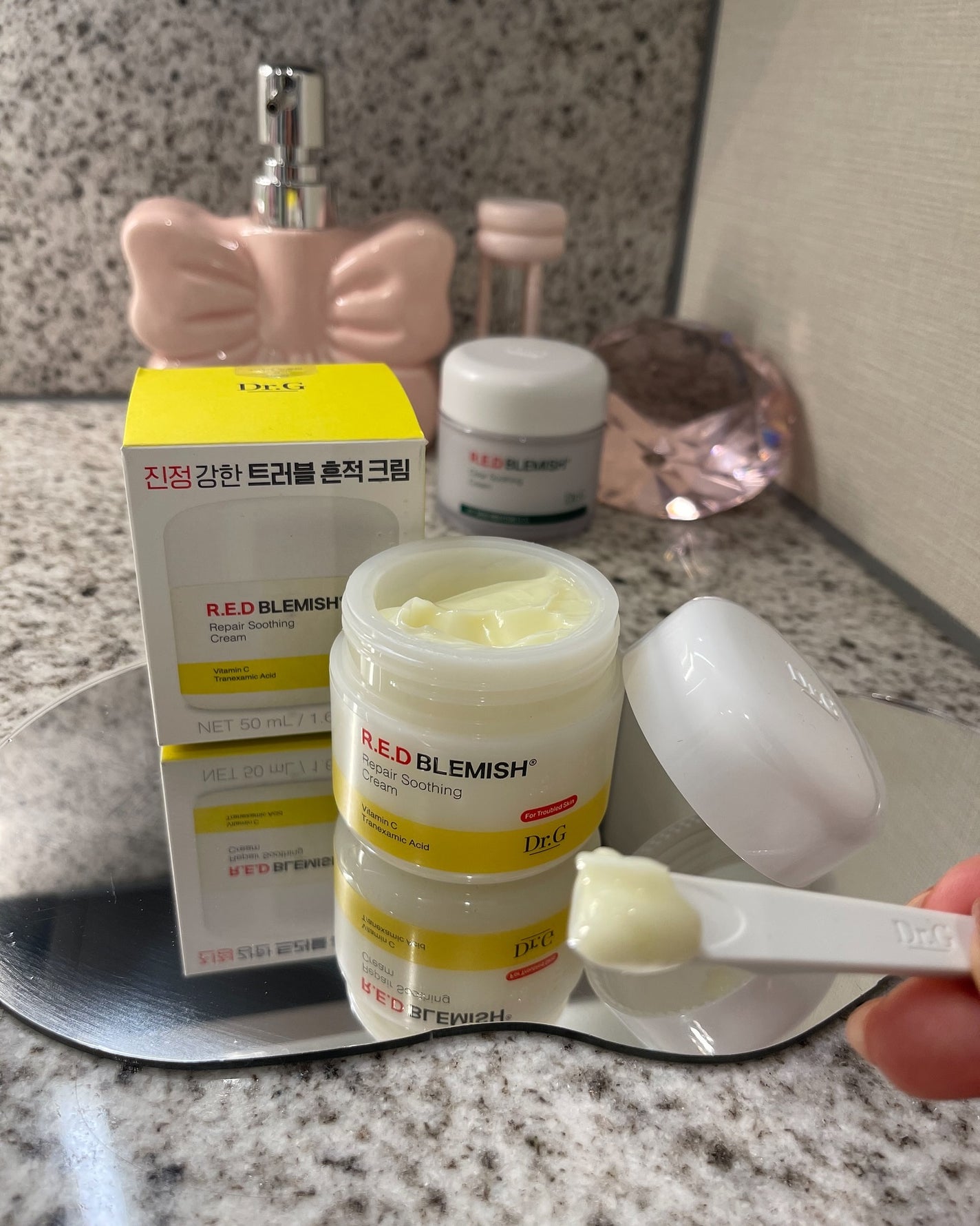 レッドブレミッシュ リペアスージングクリーム/Dr.G/フェイスクリームを使ったクチコミ(4枚目)