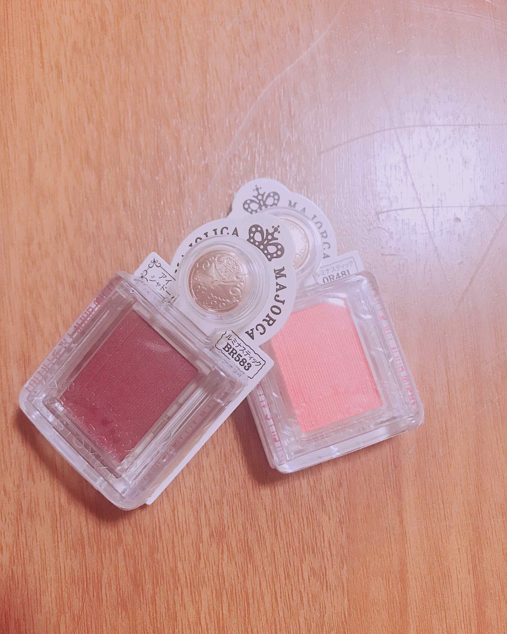 シャドーカスタマイズ/MAJOLICA MAJORCA/単色アイシャドウを使ったクチコミ（2枚目）