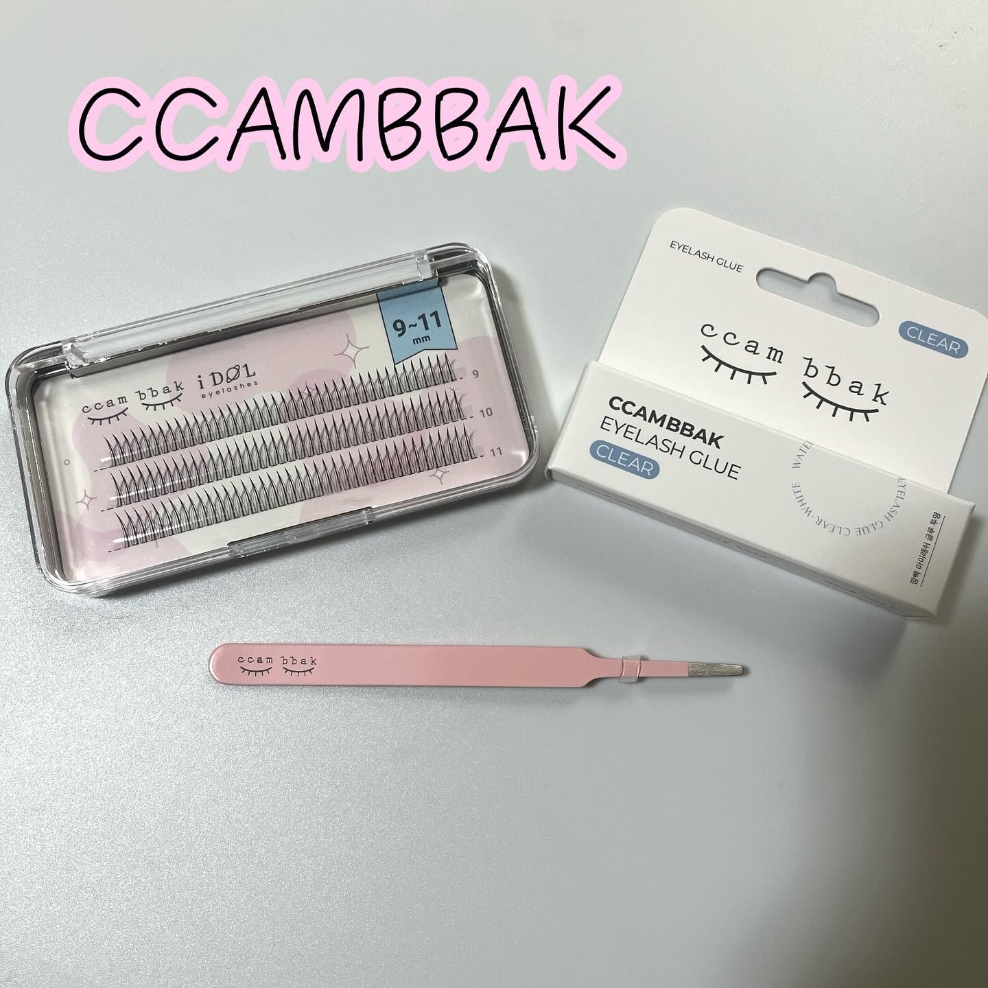 CCAMBBAK idol つけまつげ/eotd/つけまつげを使ったクチコミ（1枚目）